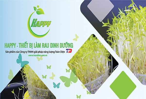 thiết bị làm rau dinh dưỡng happy