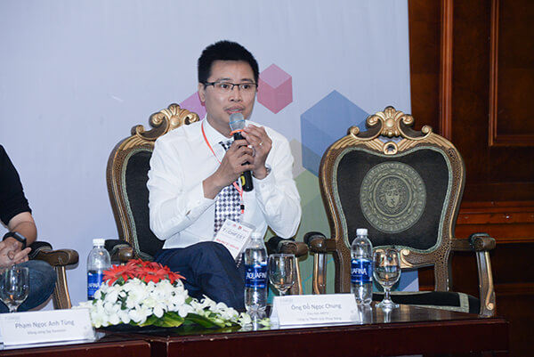 TS. Đỗ Ngọc Chung tại Techfest 2017